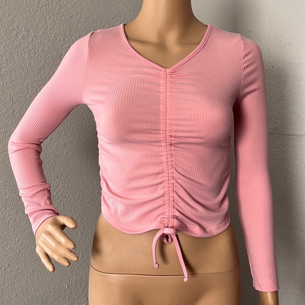 Epic Threads Long Sleeve Crop Top